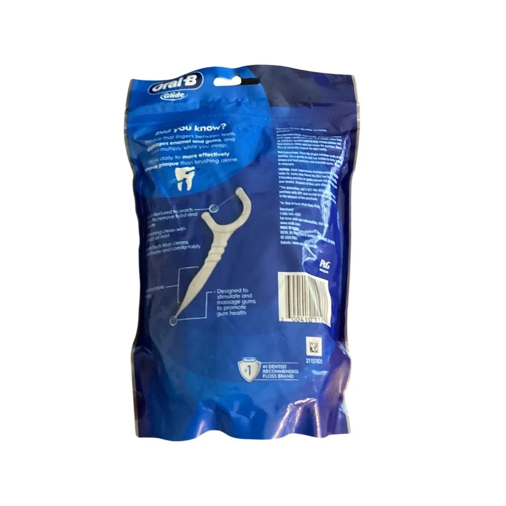Oral-B Glide Ultra Deep Clean Floss Picks Cool Mint 150 Count Value Pack‎